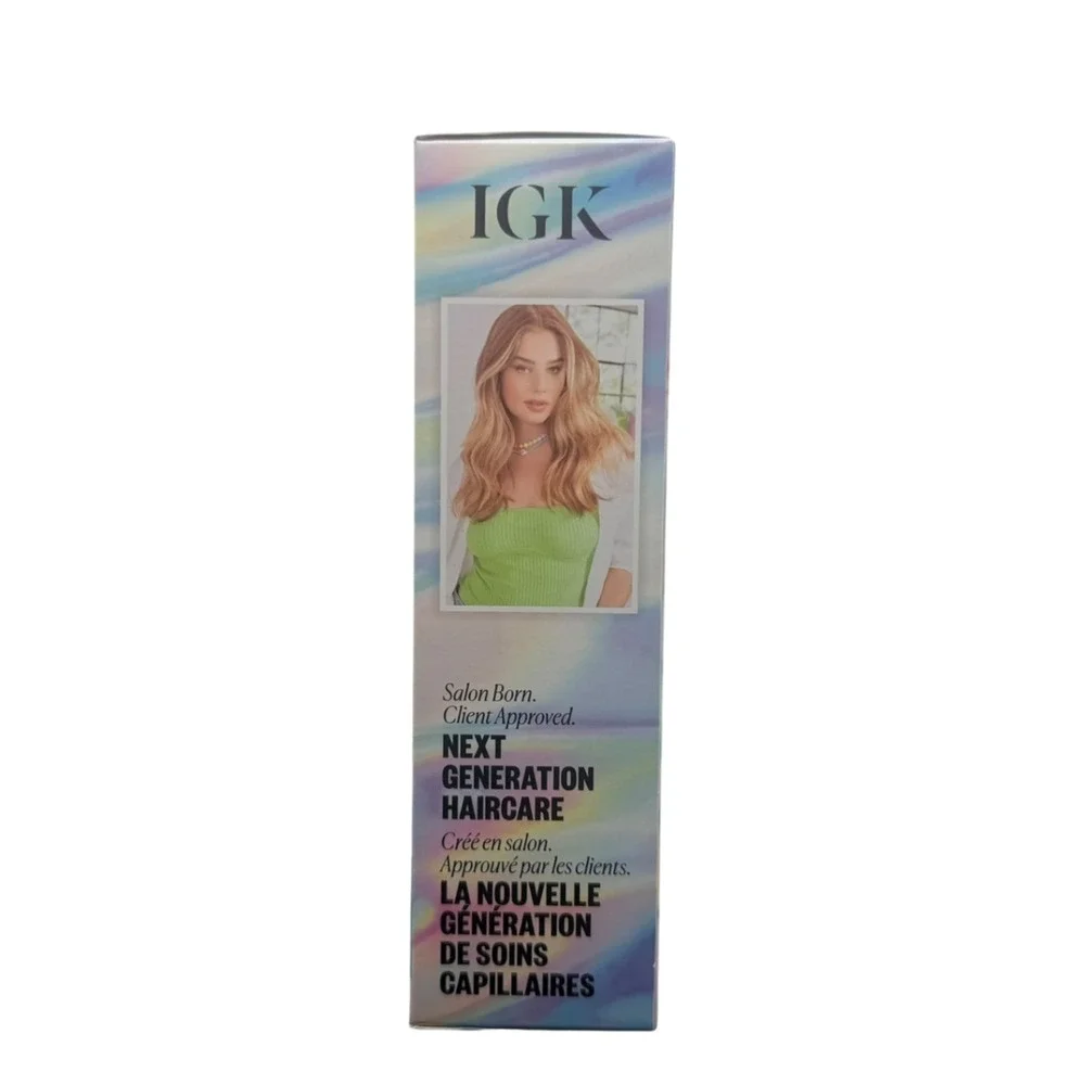 IGK Big Waves Beach Club Texture Spray Rich Kid Air Dry Styler 3pc Hair Set